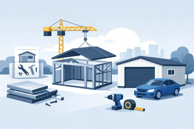 Garage als Stahlbausatz kaufen - was zählt?