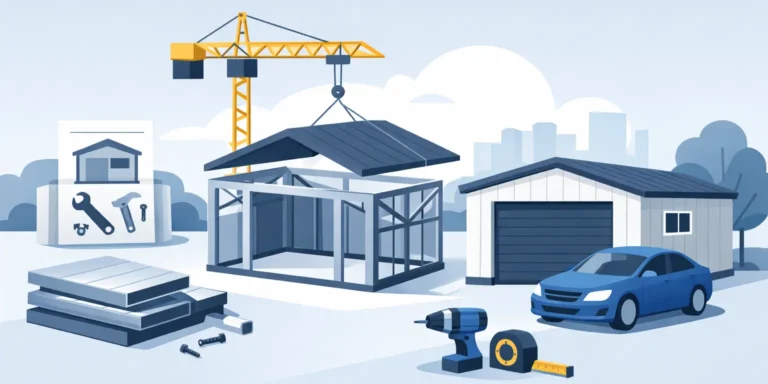 Garage als Stahlbausatz kaufen - was zählt?