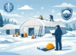 Leichtbauhalle winterfest machen - richtig planen