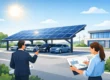 Solarcarport für Gewerbe kaufen - richtig planen